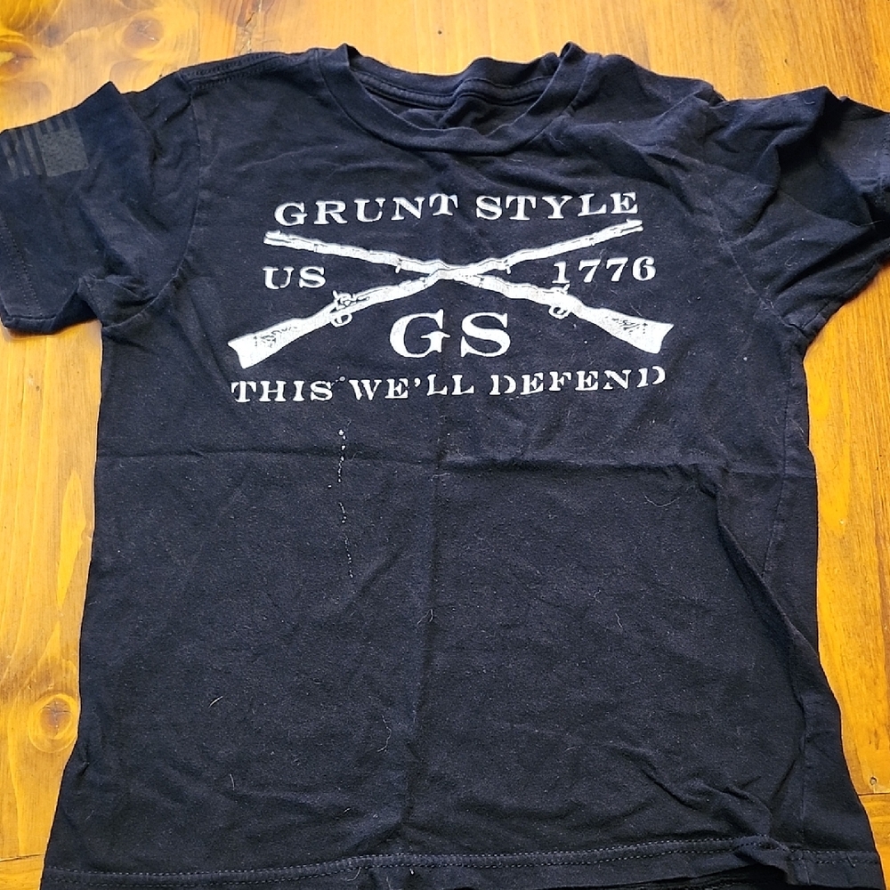Grunt Style Black Graphic T-Shirt